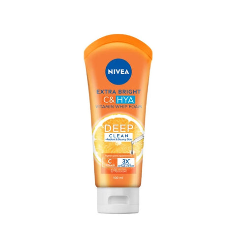 Nivea Extra Bright C & Hya Vitamin Whip Foam 100ml