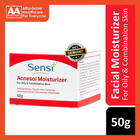 Sensi+ Acnesol Moisturizer 50g