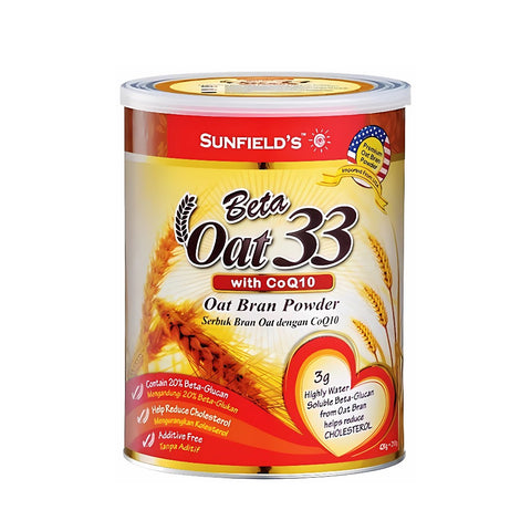 Sunfield's Beta Oat with COQ10 (420g)