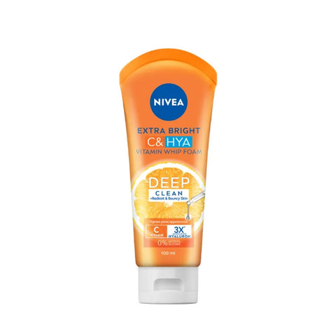 Nivea Extra Bright C & Hya Vitamin Whip Foam 100ml