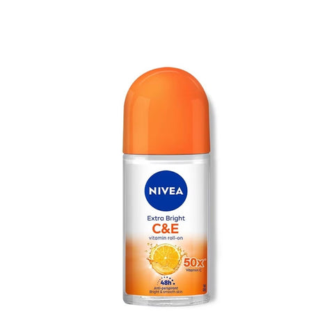 Nivea Deodorant Female Extra Bright C&E Roll On 50mL