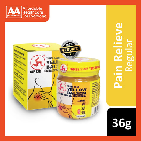 3 Legs Yellow Balsem 36g