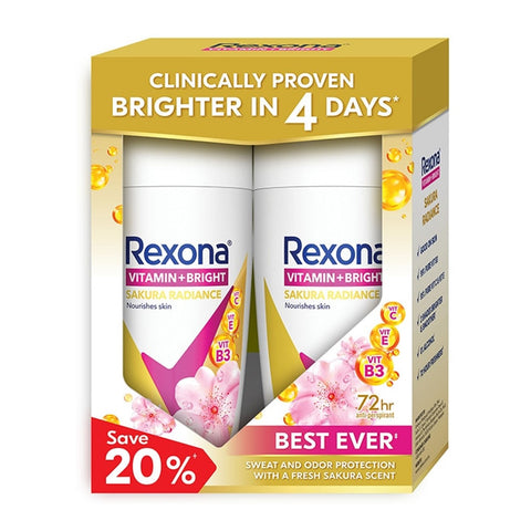 Rexona Women Roll On 50mlx2 - Fresh Sakura