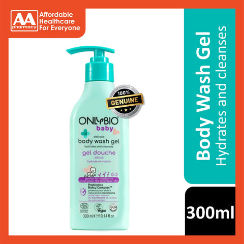 OnlyBio Baby Delicate Body Wash Gel 300mL