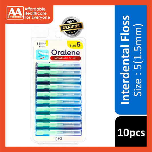 Oralene Interdental Brush Size 5 (10pcs) - Green