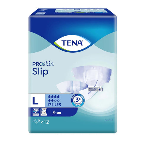 Tena Slip Plus Adult Diapers L Size (12's)