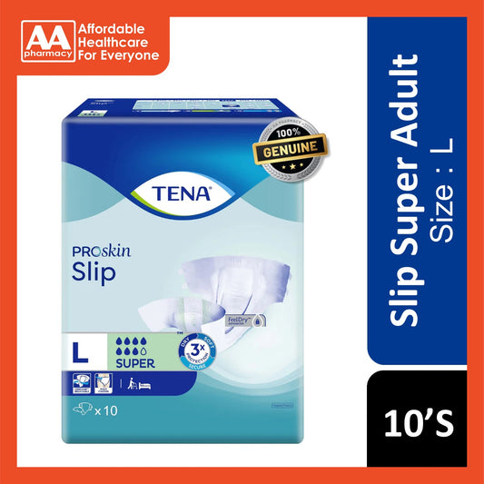 Tena Slip Super Adult Diapers L Size (10's)