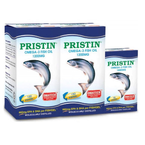 THC Pristin Omega-3 Fish Oil 1200mg 2x150's+30's