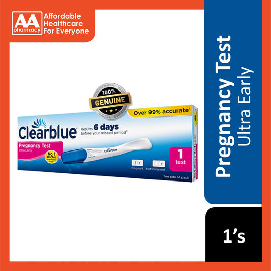 Clearblue Ultra Early Pregnancy Test 1's