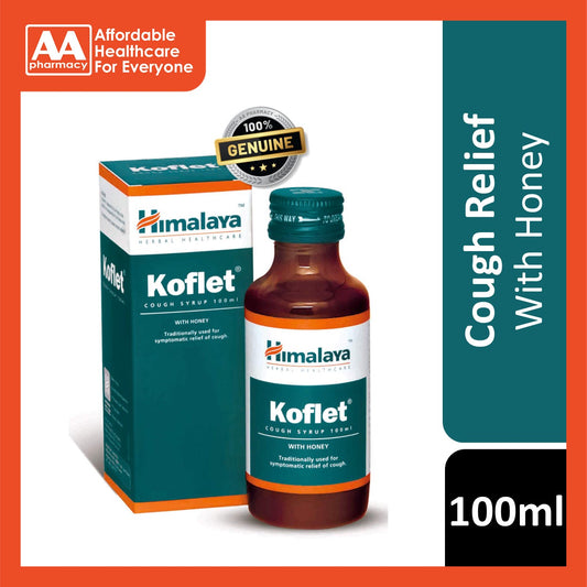 Himalaya Koflet Cough Syrup with Honey 100ml