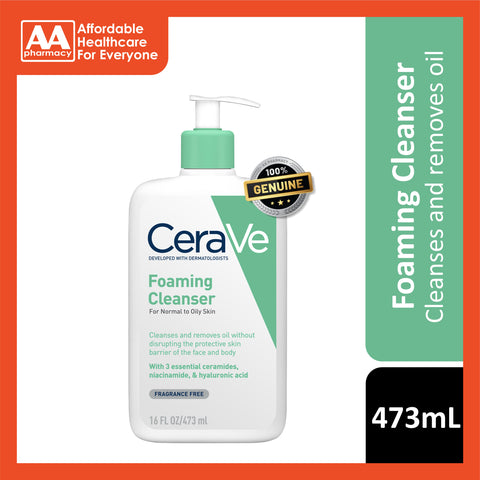 CeraVe Foaming Gel Cleanser 473mL