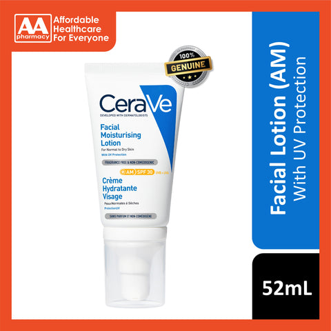 CeraVe Facial Moisturizing Lotion AM With SPF30 52mL