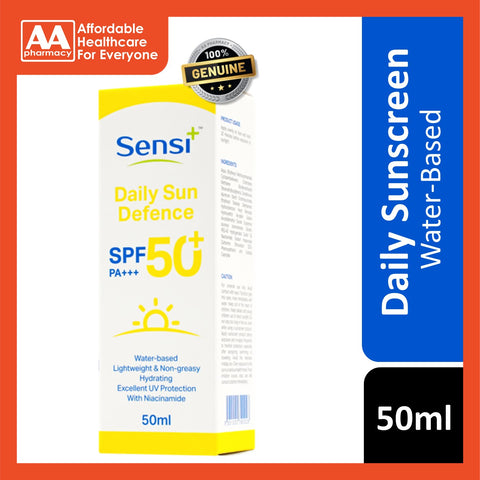 Sensi+ Daily Sun Defence SPF50 50mL