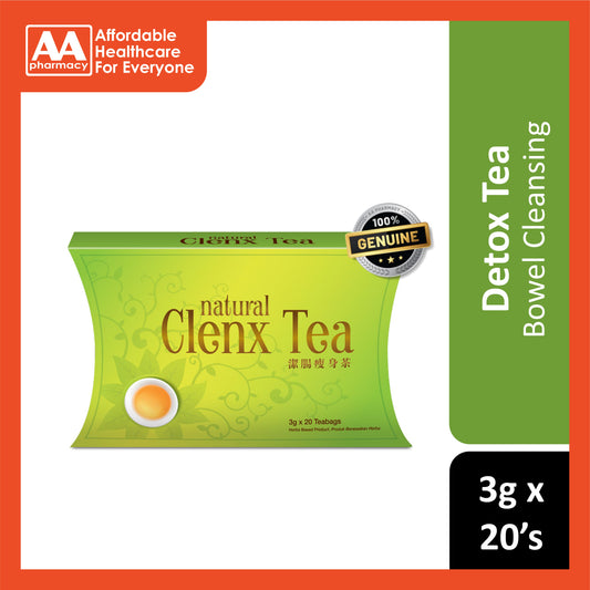 NH Natural Clenx Tea Tea Bag 3gx20's