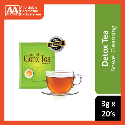 NH Natural Clenx Tea Tea Bag 3gx20's