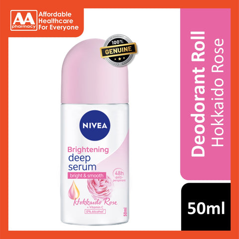 Nivea Deodorant Female Hokkaido Rose Roll On 50ml